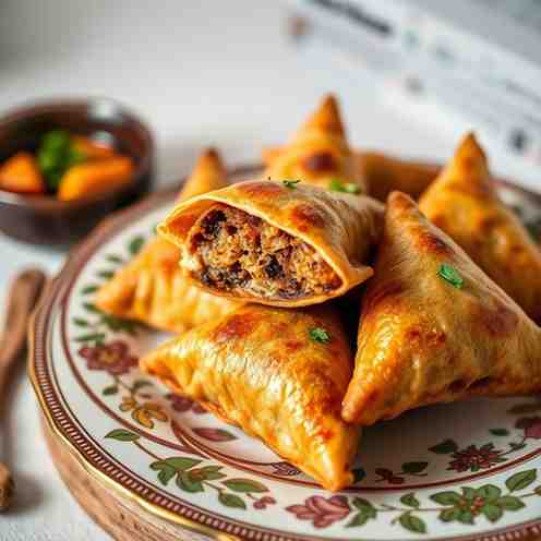 Crispy Homemade Samosas - FlakySamosa Pastry